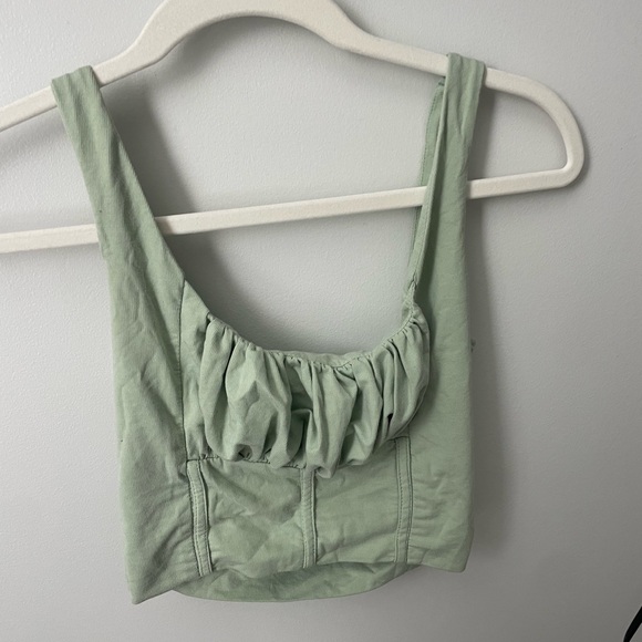 Princess Polly Tops - Green Princess Polly Top